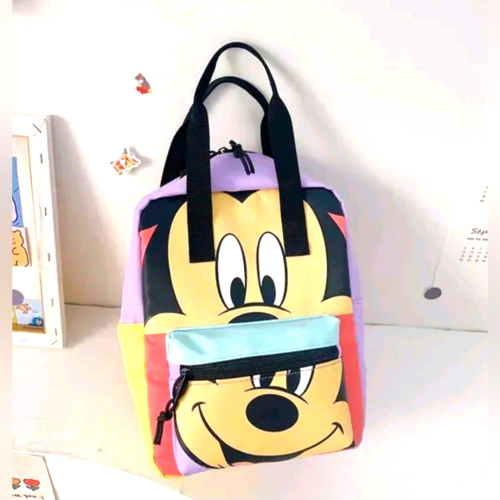 ZARA Girls DISNEY Mickey Small Backpack - Luxury Brand